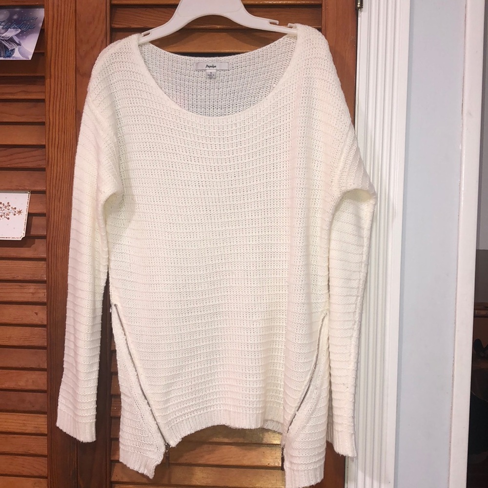 White sweater